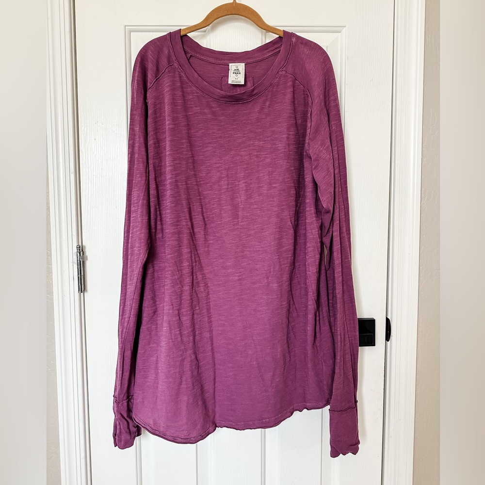 FREE PEOPLE We The Free Women’s Long Sleeve Cotton Shirt - Size Medium